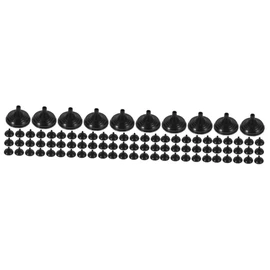 LALAFINA 120pcs Desk Flag Holder Base Compact Flag Stands for Office Table Decoration Parties and Events