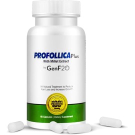 Biotin Profollica Plus with Millet Extract Support Hair Growth Reduce Loss 60 Capsules