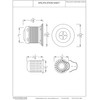 Westbrass A218-62 Junior Bar and Laundry Sink Drain Assembly with