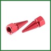 Motoforti 8pcs Red Car Spike Wheel Tyre Tire Valve Air