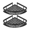 Triangular Shower Shelf Punch Free Rustproof Aluminum Shower Corner Shelf
