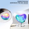 QGJNSGC Heart Shaped Urns for Human Ashes - Small Urns