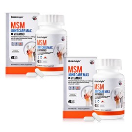 Enget Origin MSM Joint Care Max Vitamin D 60 tablets x 2 packs Joint Cartilage Bone Health Parent Nutrients / 엔젯오리진 MSM 조인트케어맥스비타민D 60정 x 2입 관절 연골 뼈건강 부모님 영양제