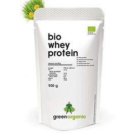 Organic Premium Whey Protein from Organic Whey, 100% Protein Powder, Superfood, Pasture Preservation, Neutral, No Sweeteners, 900 g