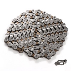 Bicycle Chain, 116 Links, 9-Speed Bike Chain, Cycling Chains, Durable Bicycle Chain for Road Bike, Mountain Bike