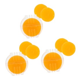 TEHAUX 3 Sets Quilting Sewing Thread Wax Holder Plastic Beeswax Thread Conditioner Strengthening Line Tool