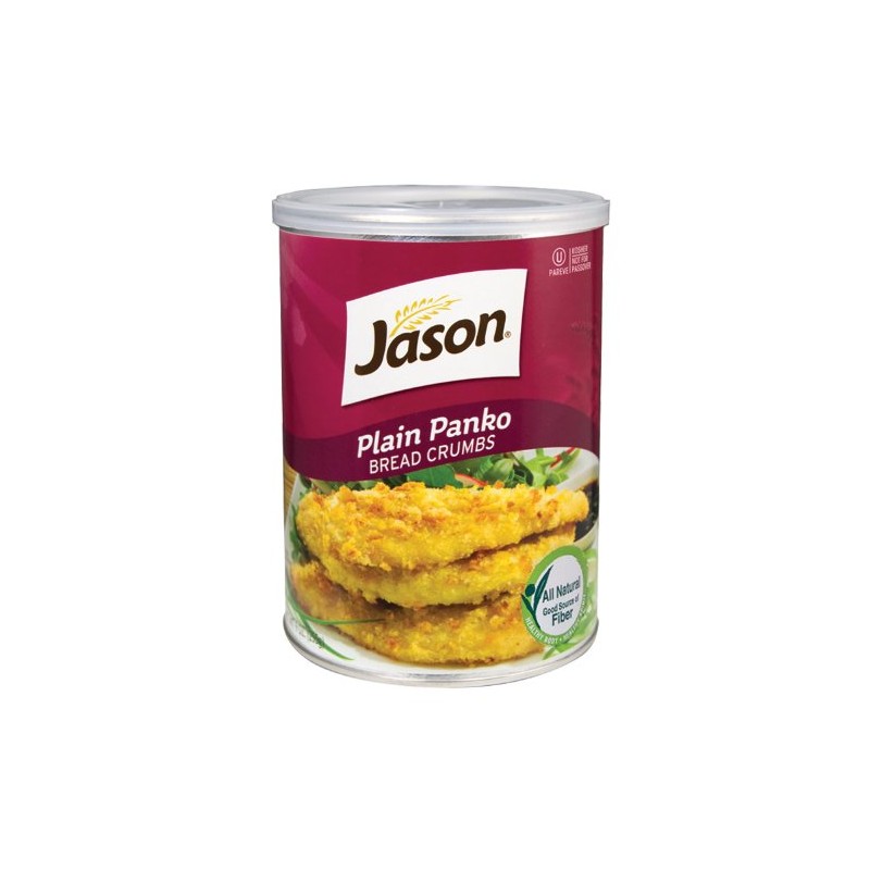 Jason Bread Crumbs, Plain Panko, 8 Ounce