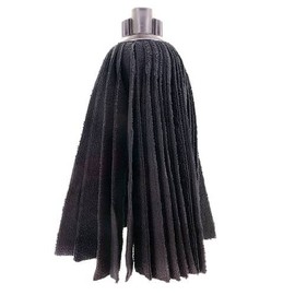 CABLEPELADO Ecological Mop Microfibre Flat Stripes (Black)