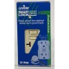 Leviton 8598-I Ivory Smart Lock GFCI Duplex 2 Pole Receptacle