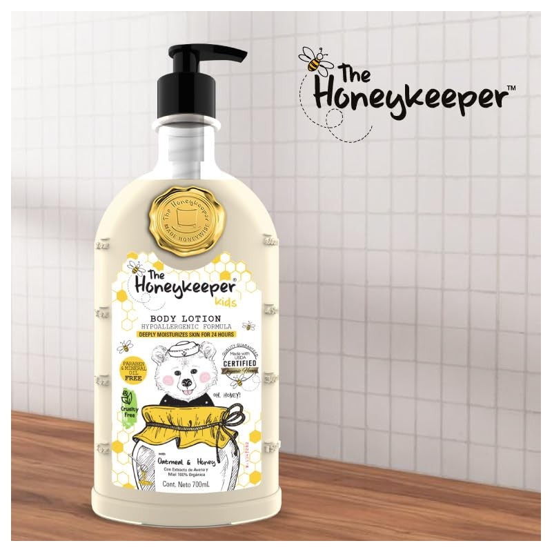THE HONEYKEEPER Body Lotion Miel y Avena para Bebes y