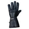QUALITY WEARS USA Motorcycle Gloves for Men - Leather Gauntlet