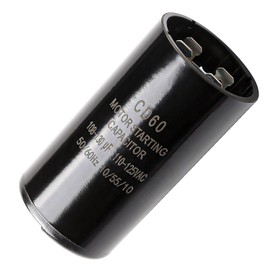 Seentech 108-130 uf/MFD 220-250 VAC Round Motor Start Capacitor 50/60 Hz AC Electric Replacement Part Universal Fit for AC Motor Run or Fan Start and Cool or Heat Pump Air Conditioner