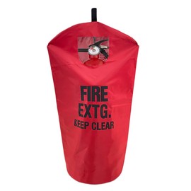 Fire Extinguisher Cover, Heavy Duty Fire Protective Sleeve from scuffs & scratches Accessories, 17"Wx22"L,1 Pcs (5-13LB)