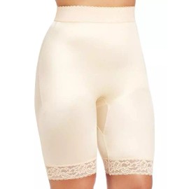 Rago Shapewear  Rago Shapewear Light Shaping High Waist Long Leg Beige Bike Short Size 34/2XL