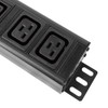 240V 30A L6-30P Multi-Metered PDU with Surge Protection, 7200W, (6)