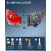 Nilight Taillight Assembly Compatible with 2011 2012 2013 2014 2015