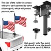 Universal Pickup Truck Flagpole Mount in Bed, No Drilling Flag