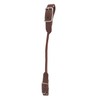 HR Saddlery Stitched Flat Thin Leather Curb Strap