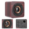 Bluetooth Mini Speaker Portable Wood Wireless Loudspeaker Sound System 3W