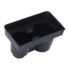 Center Console Cup Holder Insert Cell Phone Drinks Storage Box