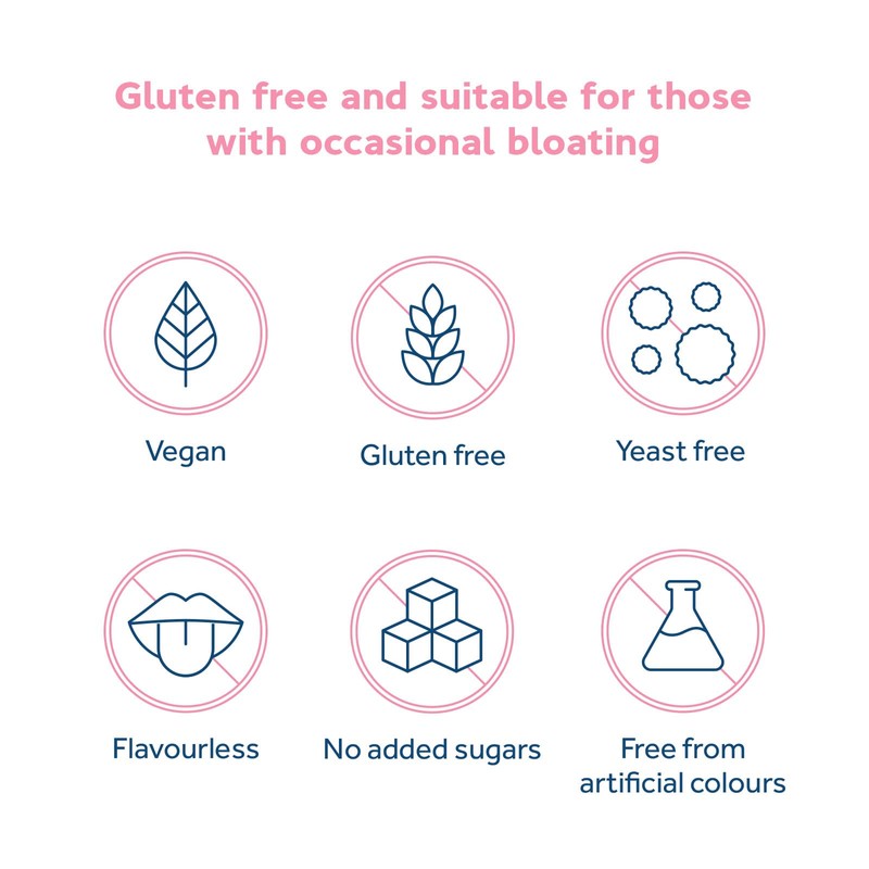 Optibac Probiotics One Week Flat - Vegan Digestive Probiotic Supplement