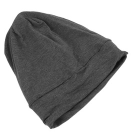 PACKOVE Men's Satin Sleep Cap Hat Sweat Protector for Night Fashionable Hair Cap Comfortable Sleep Bonnet Dust Decorative Accessory