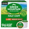 Green Mountain Coffee Roasters Half Caff Coffee, Keurig Single-Serve K-Cup