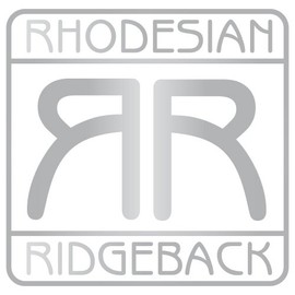Rhodesian Ridgeback Sticker for Car, Motorcycle, Trailer, Signs, Windows, Size 7 x 7 cm, Metallic Silver