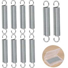 NADUSEP 10 Pcs SP 9600 Stainless Steel Extension Spring 1/4 Inch x 1-1/2 Inch Spring Extension 0.035 Inch Mechanical Extension Springs
