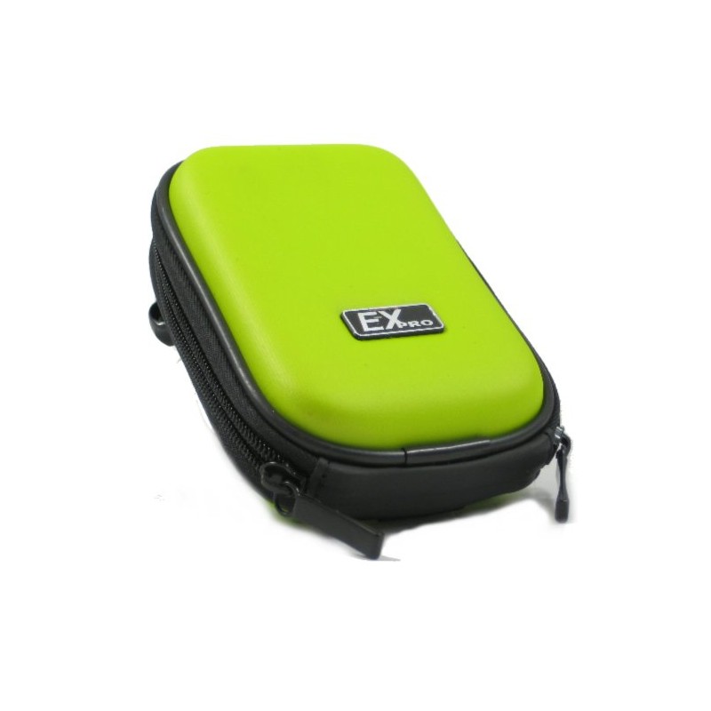 Ex-Pro® Green Hard Clam Shock proof Digital Camera Case Bag