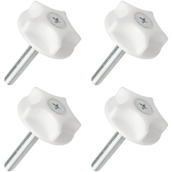 wancala 4 Pcs Headboard Fixings Bolts - M8 Heavy Headboard