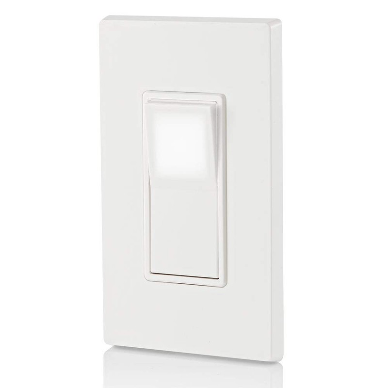 Leviton 15 Amp, 120/277 Volt, Decora LED Illuminated Rocker 4-Way