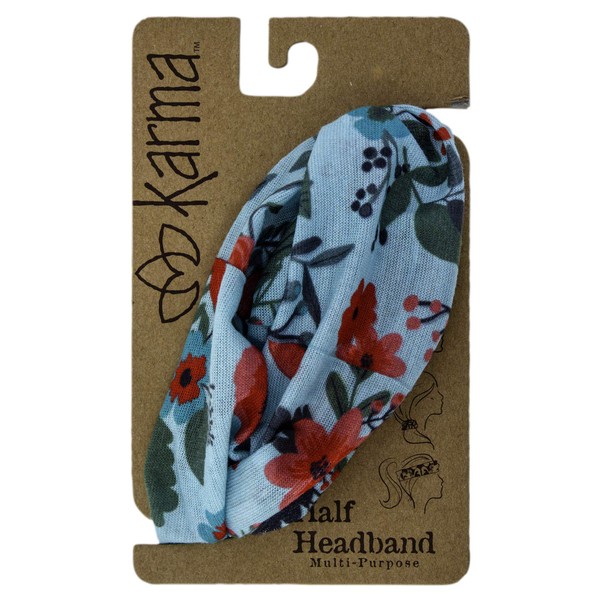 Karma Gifts Half Headband, Poppy Floral