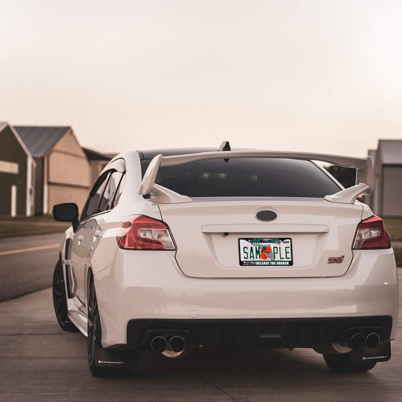 Fastasticdeals Metal Insert License Plate Frame Release The Kraken Weatherproof