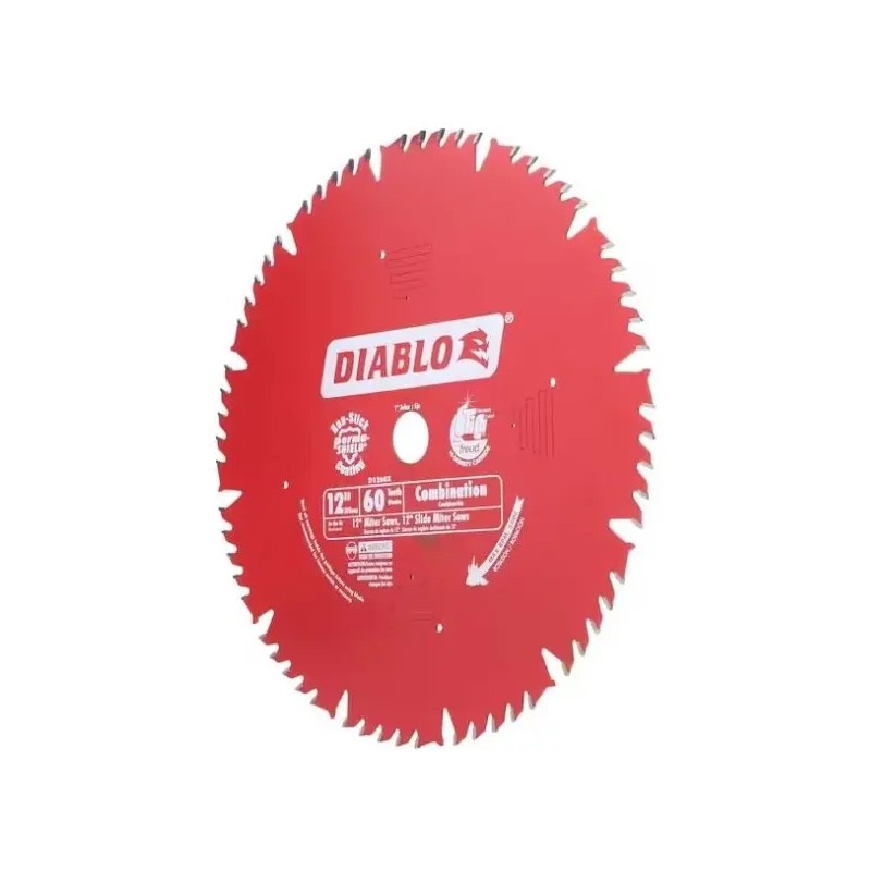Disco Corte Carburo Diablo Pulg Dientes Sierras Inglete