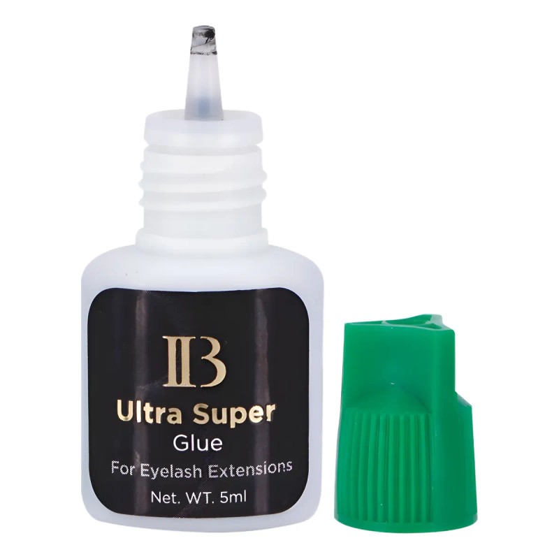 Ib Ultra Super Glue 5ml - Original Pegamento Pestañas Negro