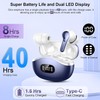 Wireless Earbuds, Bluetooth Headphones 5.3 HiFi Stereo Ear buds with