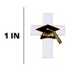 Graduation Cross Lapel Pin, Inspirational Gifts for 2024 Graduates, Grad