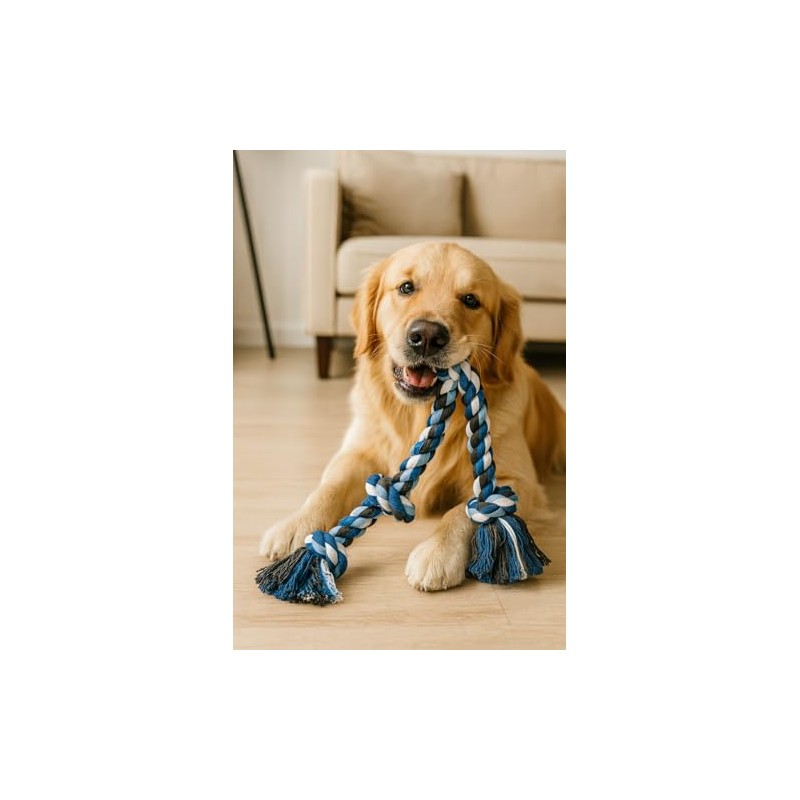 PUBAMALL Cuerdas de Juguete para Perros, Cuerda para Masticar Perros