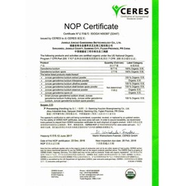 Juncao 100% PURE & CERTIFIED ORGANIC REISHI  SPORE EXTRACT OIL 500mg x 110 Softgels