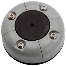 SEAVIEW | Retro Fit Cable Gland | Marine Grade Waterproof Cable Pass Through Cable Seal | CG30PG2 - Grey Plastic