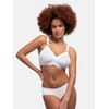 DORINA Women's Monica Moulded Soft Cup Bra Everyday, White, 40B
