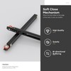 FINOSEN 32inch Concealed Sliding Barn Door Hardware with Soft Close