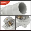 Frankberg Thermostat Coolant with Seal Compatible with C-Class W202 2.4L-4.3L