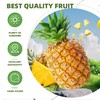 SYZJMWDY Organic Freeze Dried Pineapple Chunks, 7.05oz - No Sugar