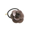 VINGTAINE H7342-MOC-HGOM Camellia Color Hair Elastic Pony Hook Hair Cuff