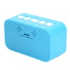 LCD Kids Alarm Clock Backlight Musical Alarms Birthday Reminder Blue