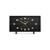 NEWGATE 'Wideboy' retro inspired rectangular alarm clock in a matt