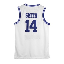 Amzdest 90s The Fresh Prince of Bel Air Academy #14 Jersey Shirt for Men and Women, Unisex Basketball Jersey for Theme Party (White, X-Large)