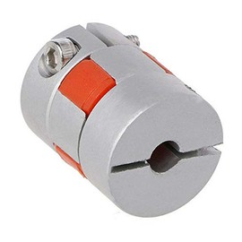 BE-TOOL Motor Coupler Flexible Shaft Coupling, Aluminum Alloy Joint Connector for DIY Encoder, 3D Printer, CNC Machine (D25mm x L30mm, 8mm to 10mm)